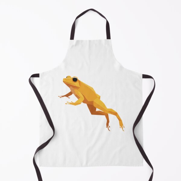 Item preview, Geometric Golden Frog – Jumping Toad Design for Lucky Charm designed and sold by bsbd-action.