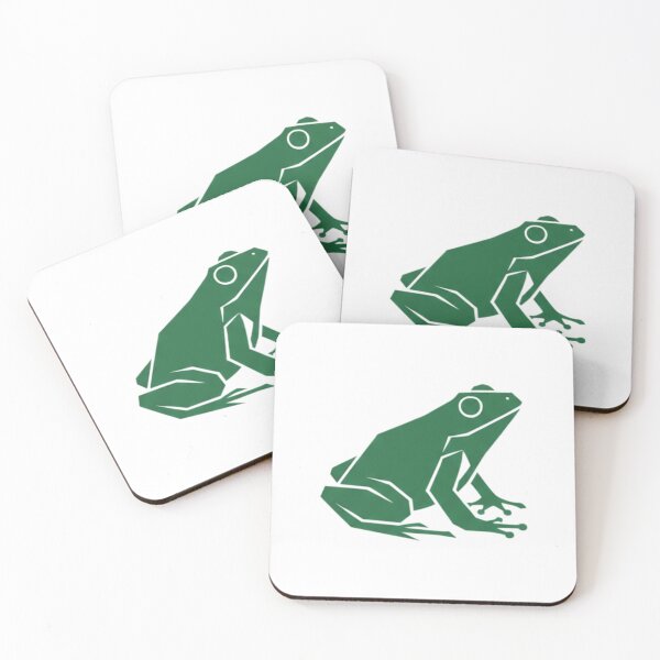 Item preview, Green Frog Silhouette – Modern Graphic Art for Urban Style designed and sold by bsbd-action.