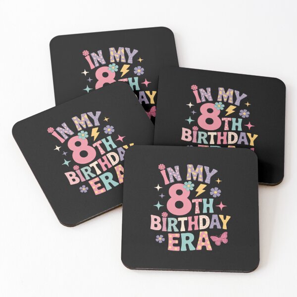 Item preview, In My 8th Birthday Era Eight Bday 8 Year Old Birthday Girl designed and sold by EllenJast.