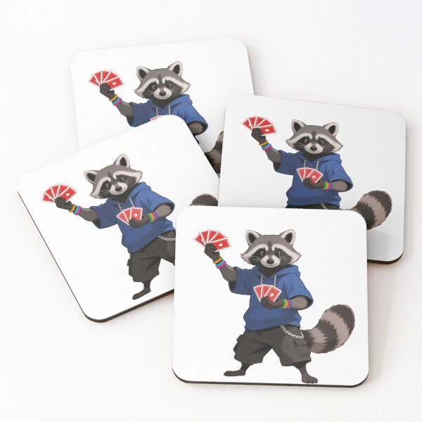 Item preview, Cardistry Raccoon designed and sold by SynthRaccoon.
