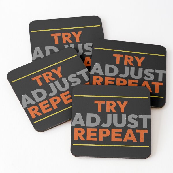 Item preview, Try, adjust, repeat designed and sold by TexturaMint.