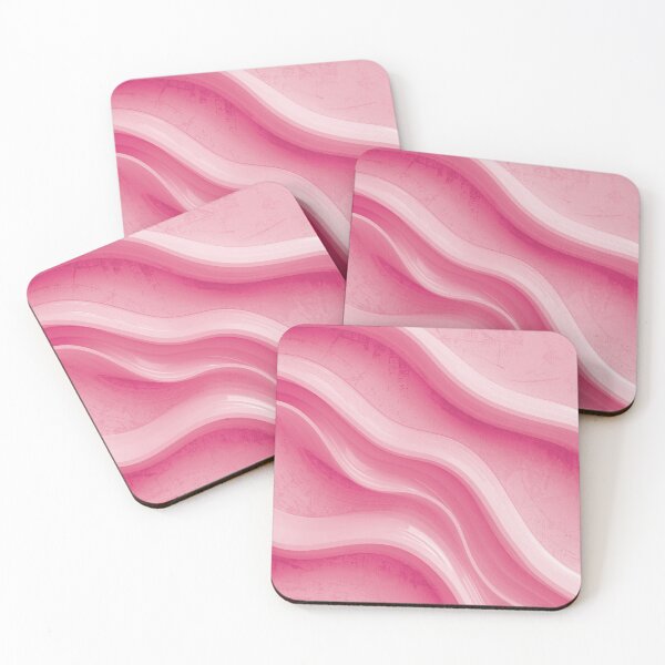 Item preview, Shades of Pink Wavy Lines Background designed and sold by burbankdesigns.
