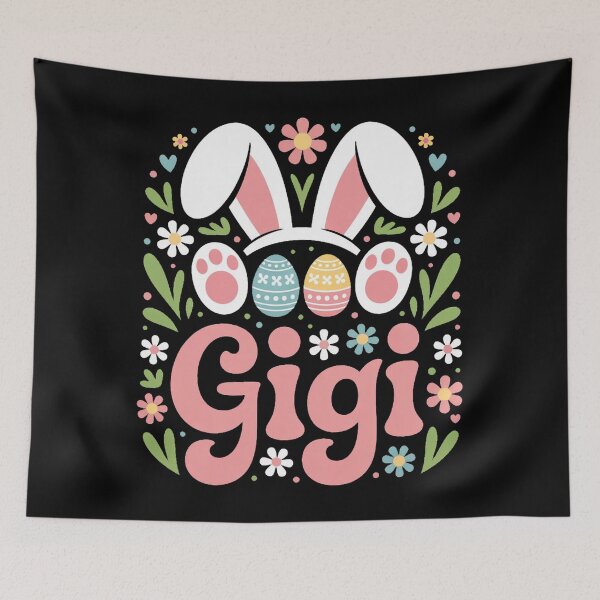 Item preview, Easter Gigi Bunny Ears funny Easter 2026 designed and sold by QuiteOrbit.