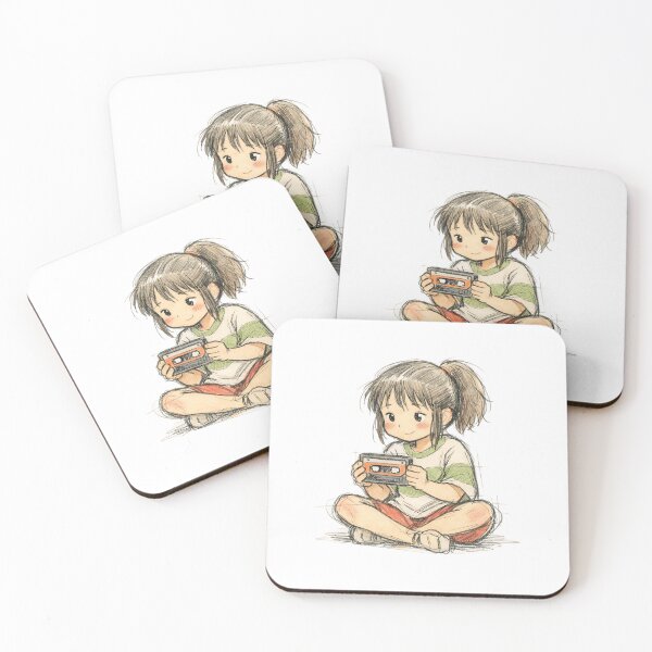 Item preview, CHIHIRO WITH RETRO CASSETTE designed and sold by LIS AND MELIVERSO.