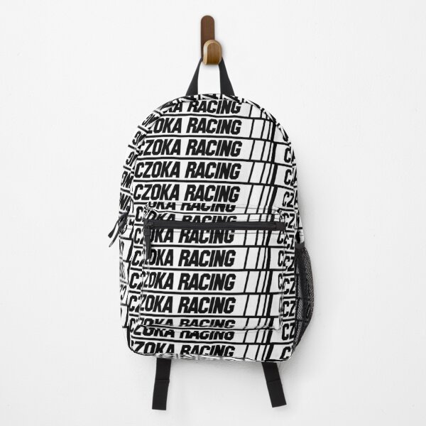 Item preview, Czoka Racing Black Text White Slash with Dashes designed and sold by Martin Czoka.