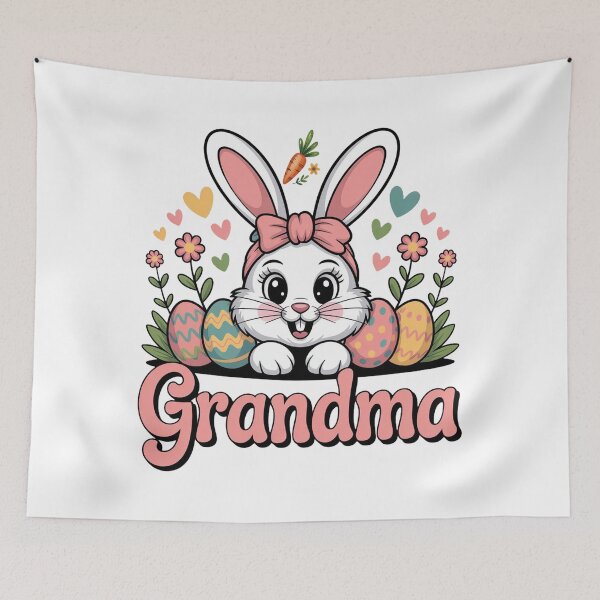 Item preview, Funny Easter Bunny Grandma designed and sold by QuiteOrbit.