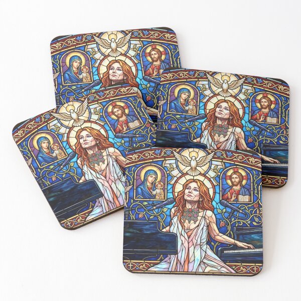 Item preview, TORI AMOS ~ Stained Glass Church Window II designed and sold by TheLastGarden.