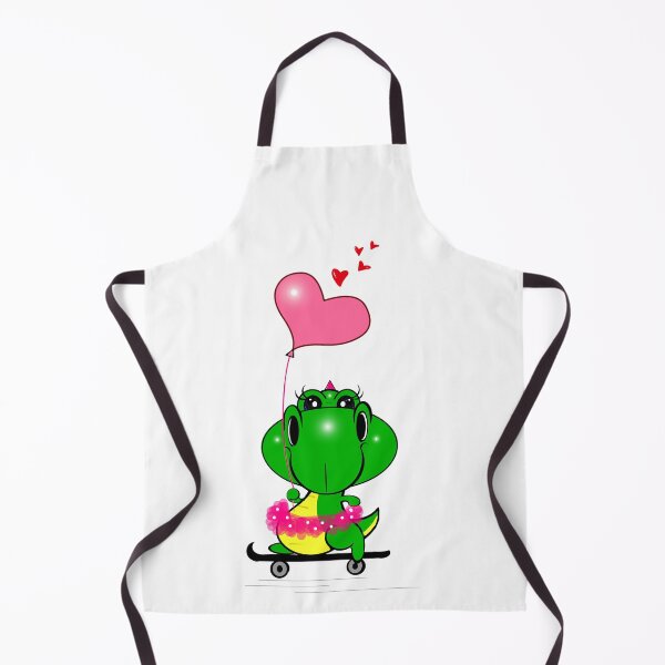 Item preview, Charming Skateboarding Dinosaur designed and sold by Shirley cute art .