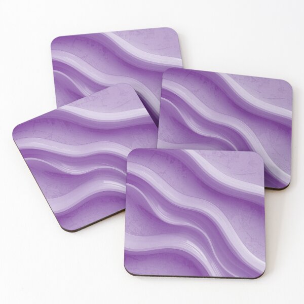 Item preview, Shades of Purple Wavy Lines Background designed and sold by burbankdesigns.