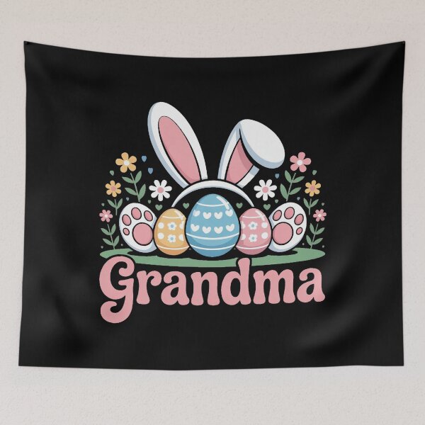 Item preview, Bunny Grandma Easter Spring designed and sold by QuiteOrbit.