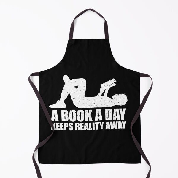 Item preview, A Book A Day Keeps Reality Away - Book Reading Lovers designed and sold by ishanaveraty.