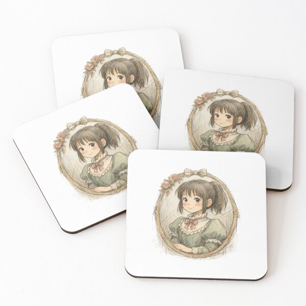 Item preview, CHIHIRO WITH VICTORIAN PORTRAIT designed and sold by LIS AND MELIVERSO.