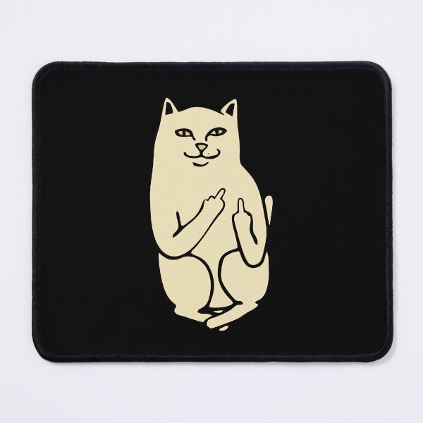 Item preview, Middle Finger Troll - Fuck Cat Meme designed and sold by ishanaveraty.