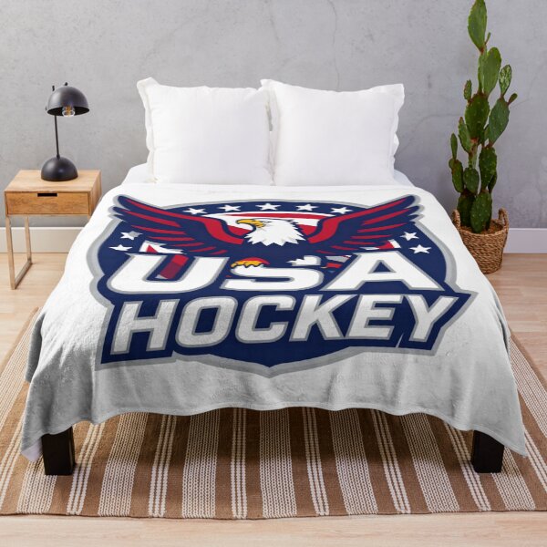 Item preview, USA Hockey Patriotic Eagle Shield - American Sports Team Logo designed and sold by KrisGraphic45.