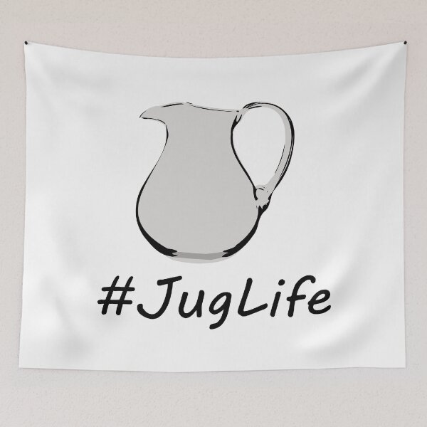 Item preview, #JugLife – Funny Jug Meme Sticker / Mug / Hoodie designed and sold by Lainey1978.