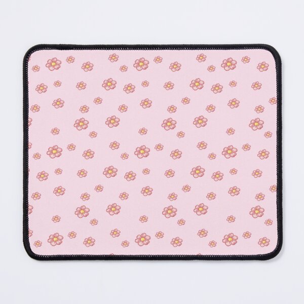 Item preview, Cute Sweet Pink Aesthetic Flowers art pattern designed and sold by Smuchie.