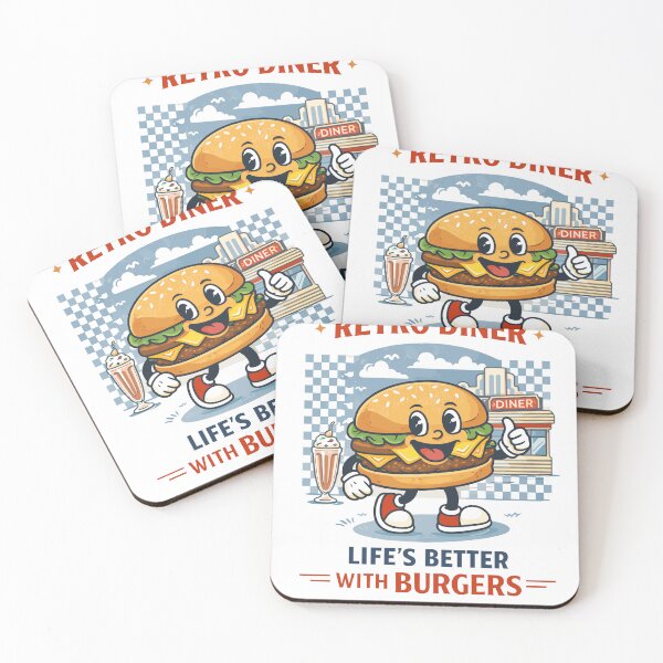 Item preview, Vintage Burger Buddy designed and sold by Matinez Pink.