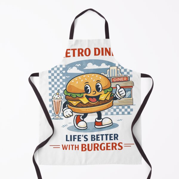 Item preview, Vintage Burger Buddy designed and sold by Matinez Pink.