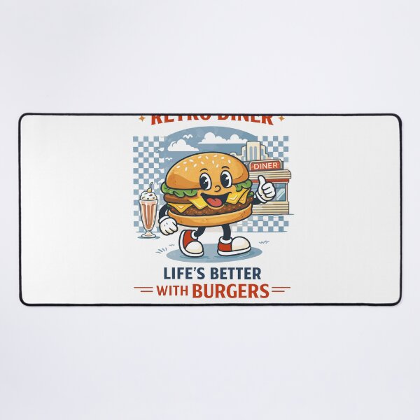 Item preview, Vintage Burger Buddy designed and sold by Matinez Pink.