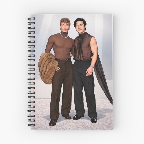 Item preview, Hudson Williams and Connor Storrie from Heated Rivalry Chic at the Oscars (fan art) designed and sold by PopCultureAndStuff.