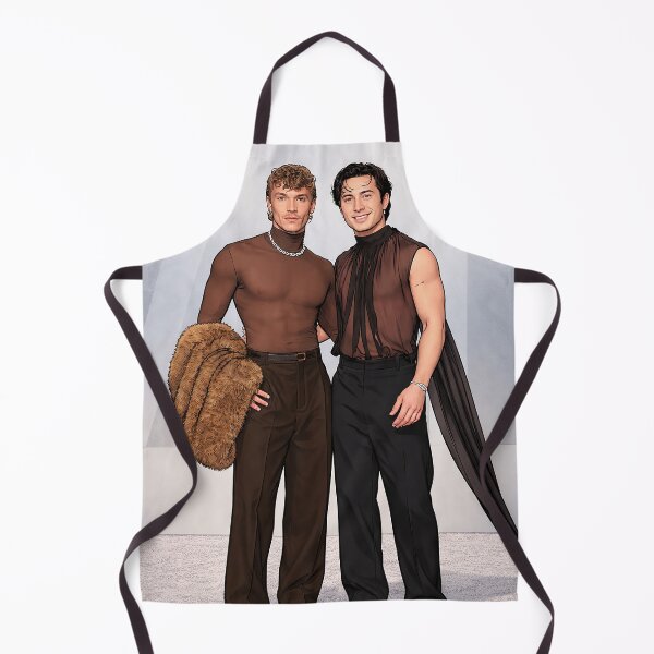 Item preview, Hudson Williams and Connor Storrie from Heated Rivalry Chic at the Oscars (fan art) designed and sold by PopCultureAndStuff.