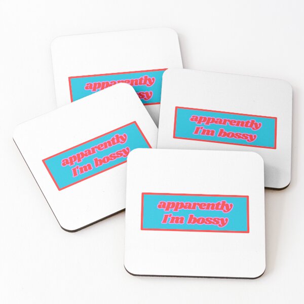 Item preview, Quotes: apparently I'm bossy, statement, phrase, Humor  designed and sold by AASparksDesigns.