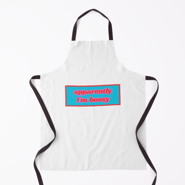 Item preview, Quotes: apparently I'm bossy, statement, phrase, Humor designed and sold by AASparksDesigns.