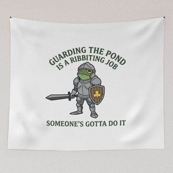 Item preview, Knight Frog Warrior designed and sold by Floomart.