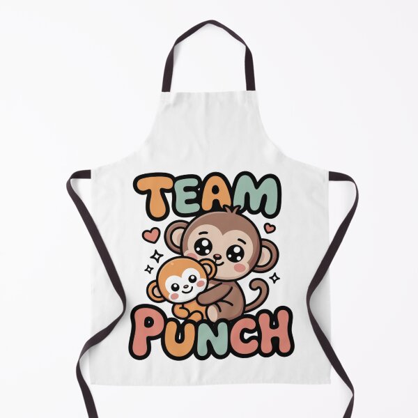 Item preview, Team Punch – Kawaii Brown Mama Monkey Cradling Golden Baby Tee designed and sold by DarylWelsh2024.