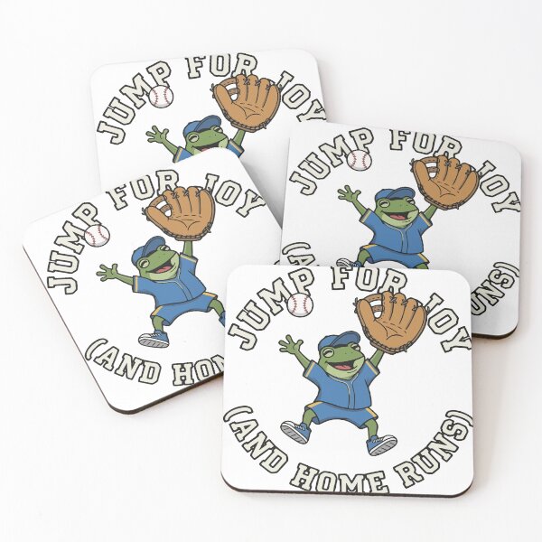 Item preview, Baseball Frog Catching Fly Ball Illustration designed and sold by Floomart.