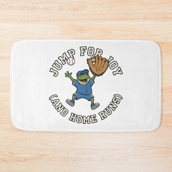 Item preview, Baseball Frog Catching Fly Ball Illustration designed and sold by Floomart.