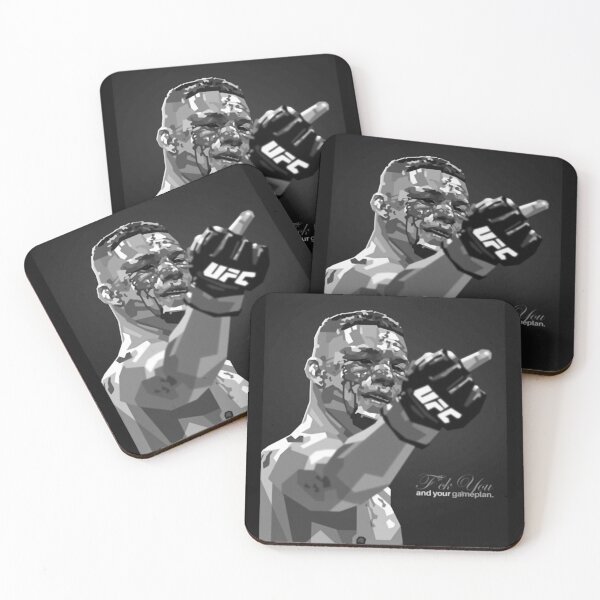 Item preview, Nate Diaz Grayscale Pop  designed and sold by fldltnny.