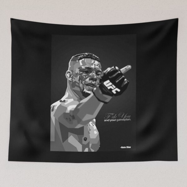 Item preview, Nate Diaz Grayscale Pop  designed and sold by fldltnny.
