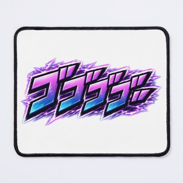 Item preview, Manga Onomatopoeia, Purple Menacing Japanese Onomatopoeia Anime designed and sold by graphic-genie.