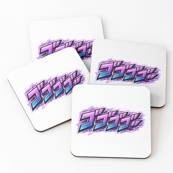 Item preview, Manga Onomatopoeia, Purple Menacing Japanese Onomatopoeia Anime designed and sold by graphic-genie.