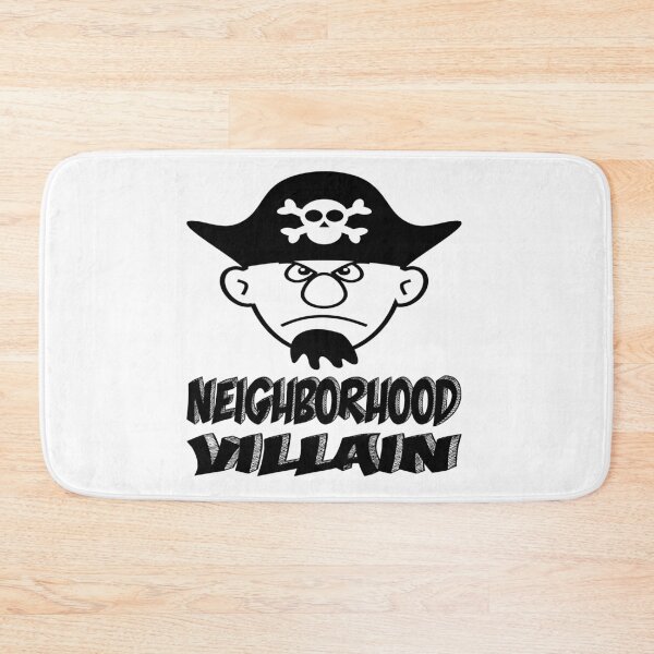 Item preview, Neighbourhood Villain – Funny Pirate Grump Hoodie / T-Shirt / Sticker designed and sold by Lainey1978.