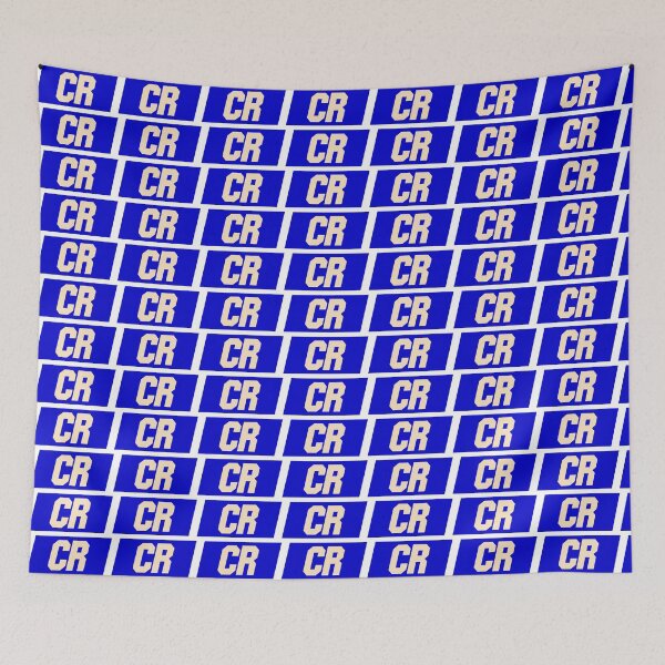 Item preview, Czoka Racing Off White Text Small Blue Slash designed and sold by Martin Czoka.