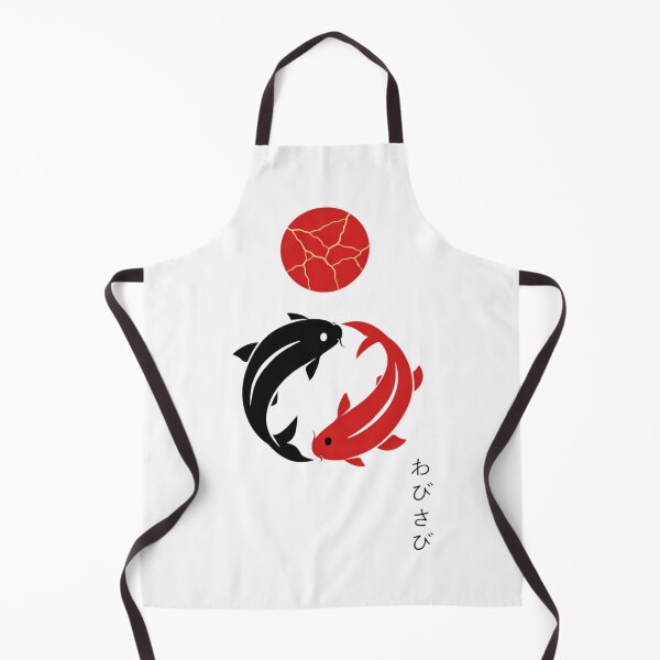 Item preview, Wabi Sabi Koi Fish and Cracked Sun designed and sold by THIENVT.