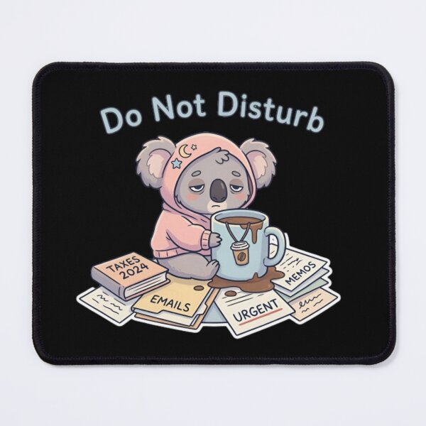 Item preview, Sleepy Koala Meme Sticker & T-Shirt – Funny Lazy Koala, Introvert Humor, Cozy Animal Meme designed and sold by ZyxDes.