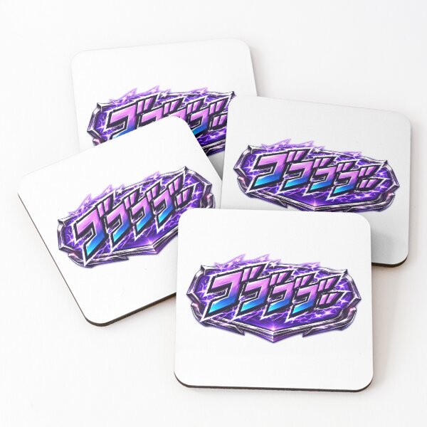Item preview, Manga Onomatopoeia, Purple Menacing Japanese Onomatopoeia Anime designed and sold by graphic-genie.