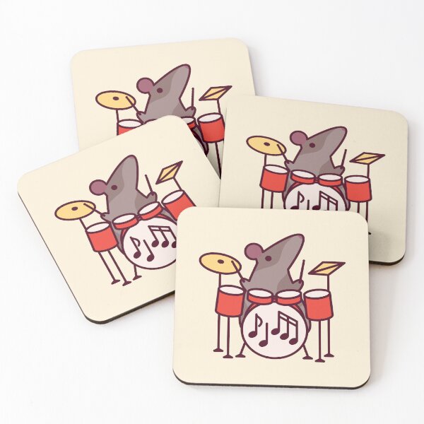 Item preview, drum kit rat! designed and sold by HayItsNay.