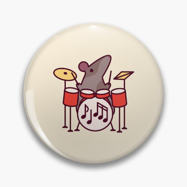Item preview, drum kit rat! designed and sold by HayItsNay.