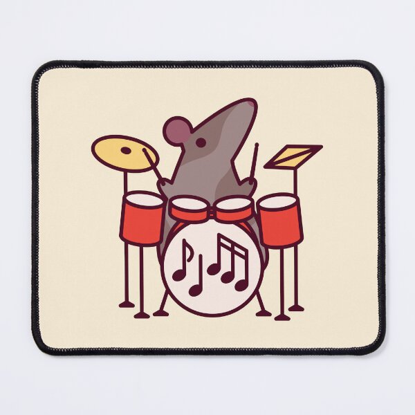 Item preview, drum kit rat! designed and sold by HayItsNay.