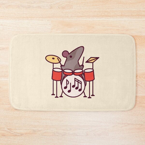 Item preview, drum kit rat! designed and sold by HayItsNay.