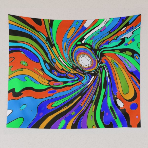 Item preview, Pop Art Wild And Vibrant Colors Abstract Designs designed and sold by DEC02.