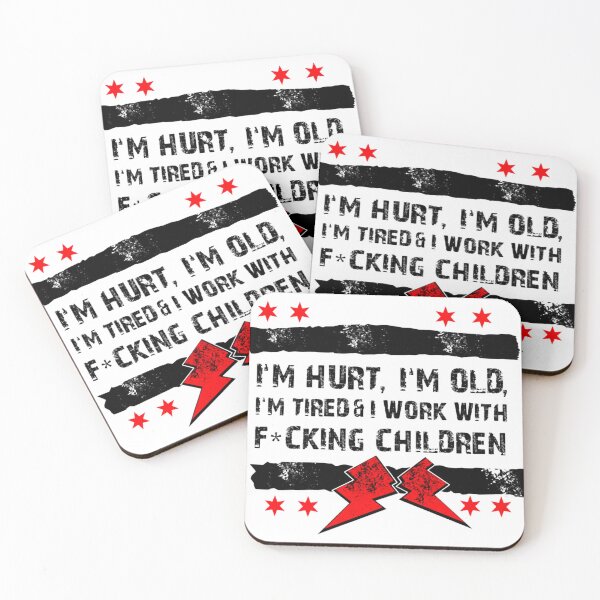 Item preview, Old Man Punk I'M Hurt, I'M Old, I'M Tired CM designed and sold by villagerjenna.