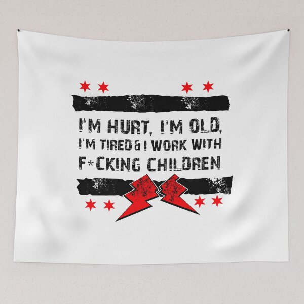 Item preview, Old Man Punk I'M Hurt, I'M Old, I'M Tired CM designed and sold by villagerjenna.