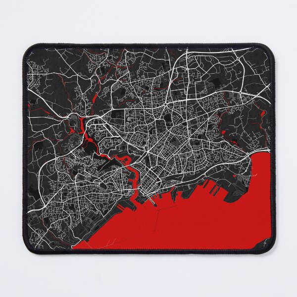 Item preview, Brest City Map of Brittany, France - Oriental designed and sold by deMAP.