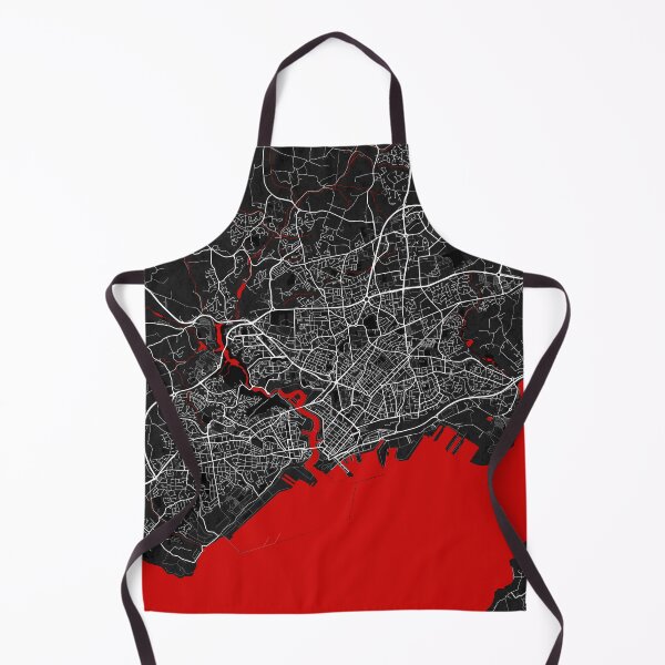 Item preview, Brest City Map of Brittany, France - Oriental designed and sold by deMAP.