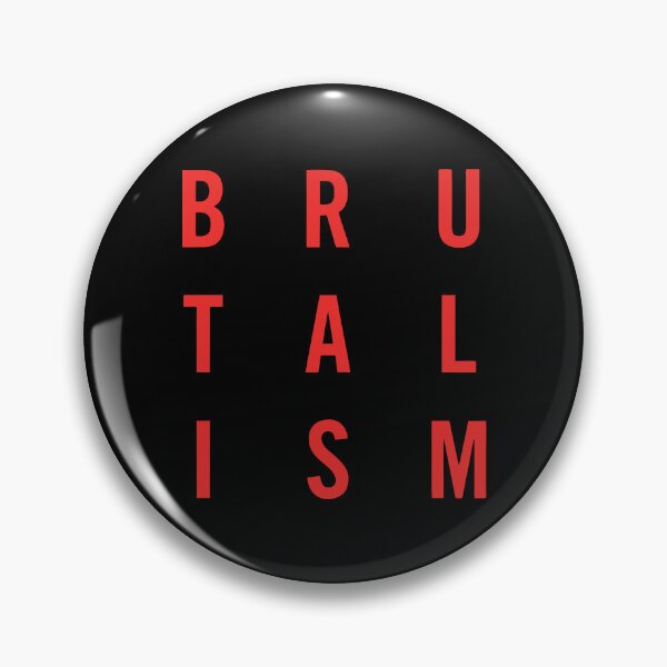 Item preview, Brutalism Red designed and sold by foundthenat.